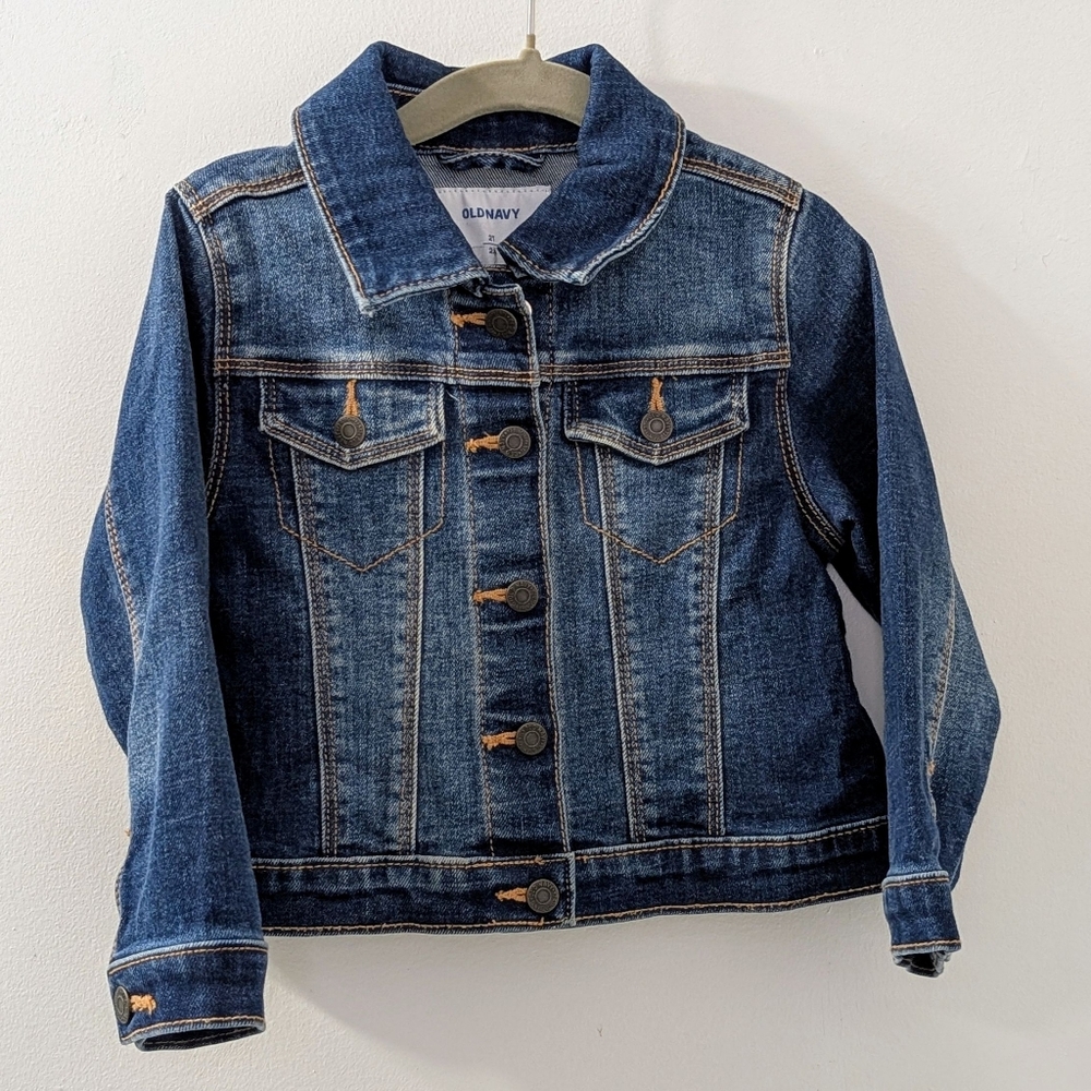 Old Navy Kids Jean Jacket - Classic Blue 2 T